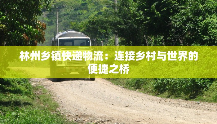 林州乡镇快递物流：连接乡村与世界的便捷之桥